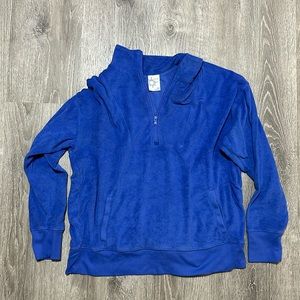 Arie Terry Cloth Quarter Zip